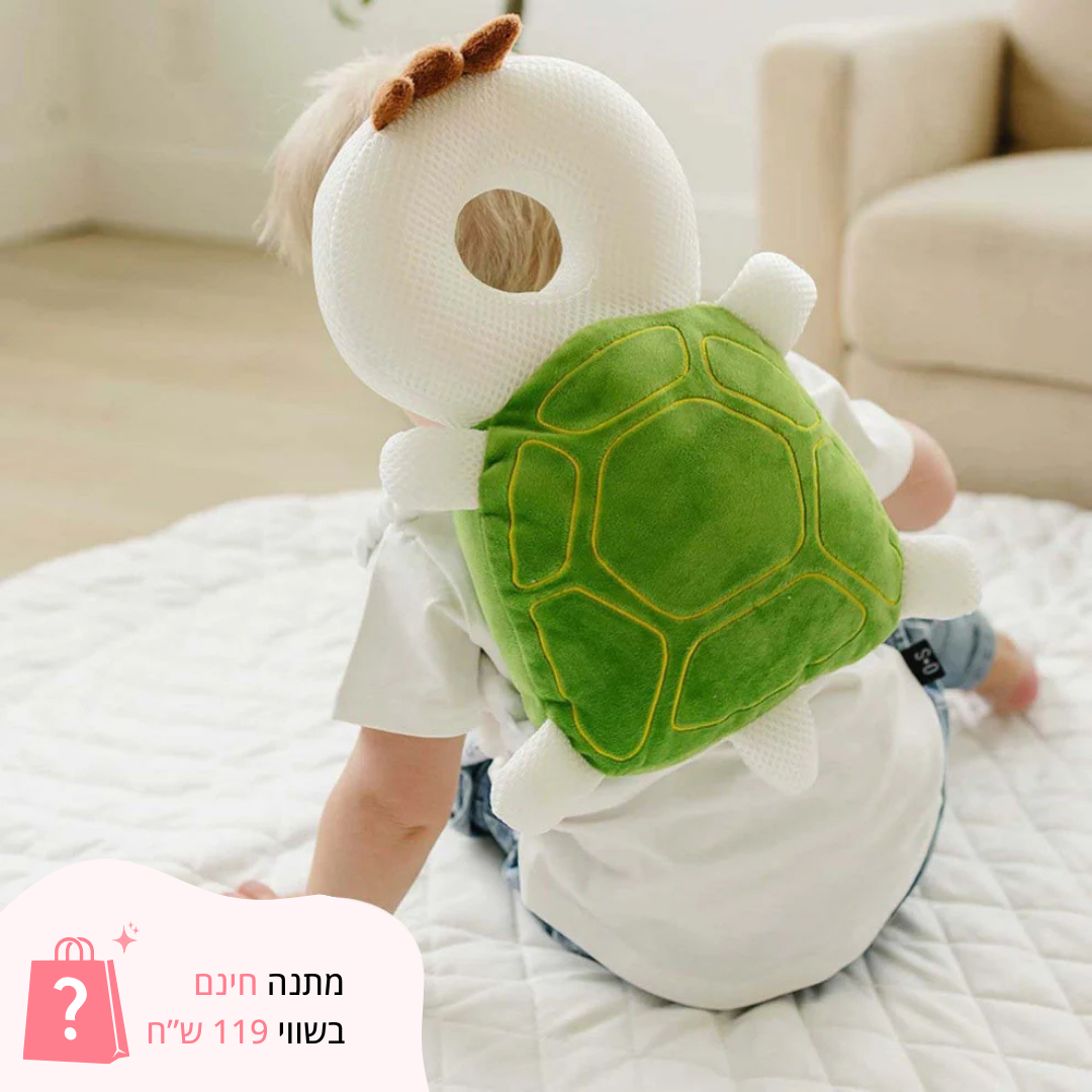 TinyShield™ – כרית הגנה חכמה לראש התינוק