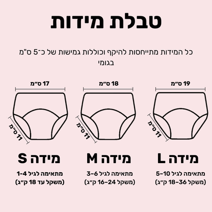 DryBuddy – תחתוני גמילה מטיטול