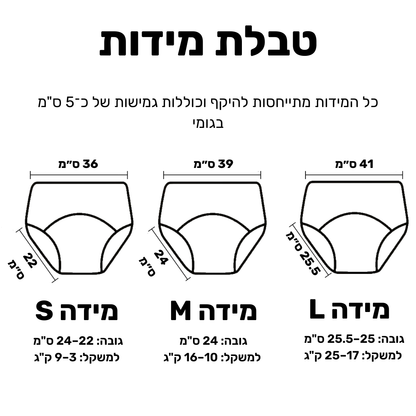 DryBuddy – תחתוני גמילה מטיטול
